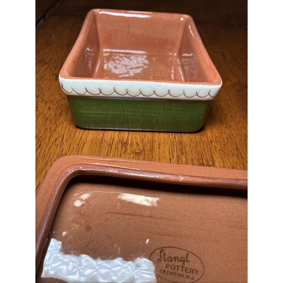 Vintage Stangl Pottery Yellow Bird And Sunflower Trinket Box - Picture 11 of 15